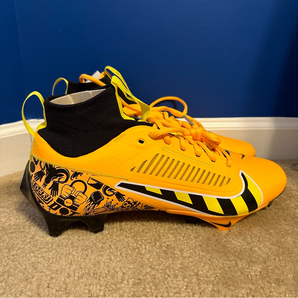 Nike Men's Vapor Edge Pro 360 2 Nrg Football Cleats Yellow Fq4026-800 Size 12